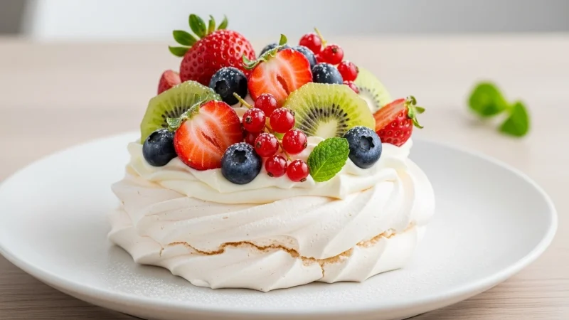 Pavlova na Air Fryer